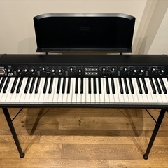 【KORG SV-1 73鍵 ステージピアノ】純正スタンド・譜面立て・ケース付き｜プロ使用・整備済・美品の画像