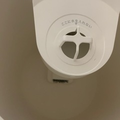 N:simple 加湿器 置き型 ホワイトの画像