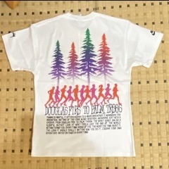 今となっては希少　2020年 限定品　サイズＭ　ナイキ ステューシー Nike  Stussy Douglas Firs to Palm Trees T-Shirt  Whiteの画像