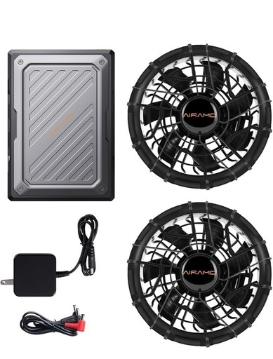 空調服　43V高出力ファンバッテリーセット　日本正規品