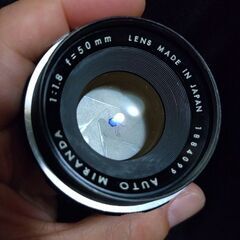 優良品　AUTO MIRANDA 1:1.8 f=50mmの画像