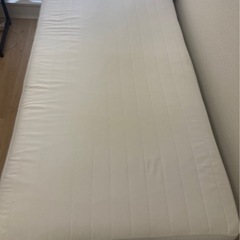 無印良品脚付マットレス高密度ポケットコイル　シングルの画像