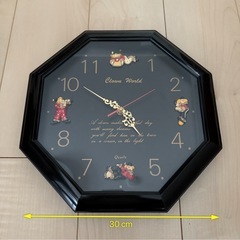 ピンクパンサー とピエロの掛け時計 ２個セットの画像