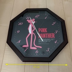 ピンクパンサー とピエロの掛け時計 ２個セットの画像