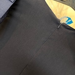マタニティドレス　ネイビー　Lサイズの画像
