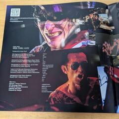 （サイン入り）ギターウルフ　ブラックレザー爆弾　LPレコード　おまけｔシャツ付きの画像