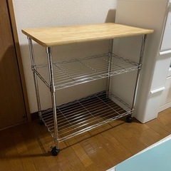 4輪キャスター付きワゴン