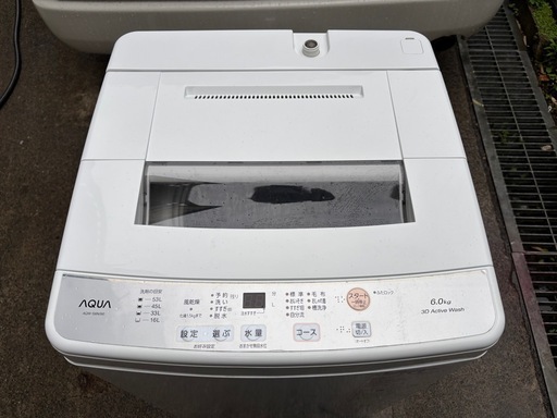 分解クリーニング・動作確認済み AQUA 6kg 2022年製