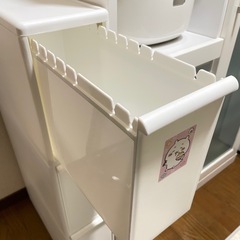 3段ゴミ箱 スリム ダストボックスの画像
