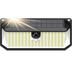 新品未使用ソーラーライト 466個LED照明屋外用 センサー 屋...
