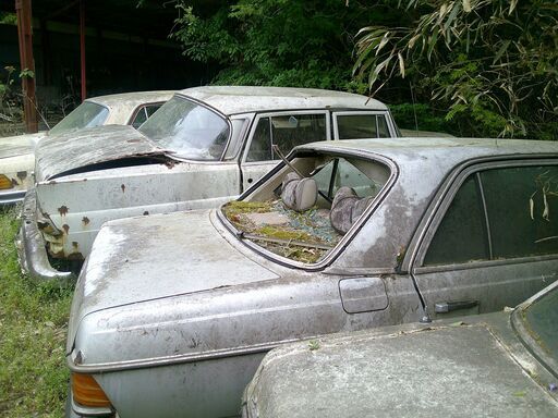 オールドMベンツ116-280SE-リサイクル.部品取り.解体車販売.エンジン.A/T.サス.デフ装備