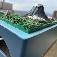 富士山　ティッシュケースの画像