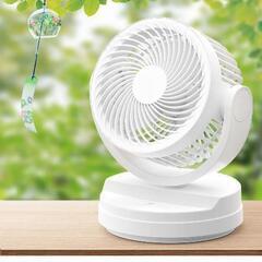 新品未使用卓上扇風機 小型【7200mAh電池内蔵・静音29dB...