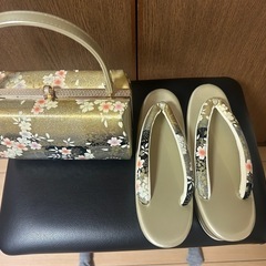 ‪☆成人式用‪☆手提げバックと履物〖さらに値下げしました〗の画像