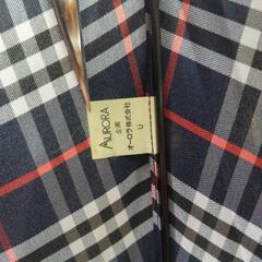 【Burberry’s】晴雨兼用長傘（ネイビーノバチェック柄）【旧ロゴモデル】コレクターの心をくすぐる逸品です。の画像