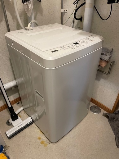 洗濯機（美品・取説&保証書付：6/28OR29に引取可能な方）