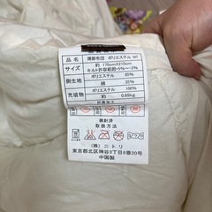 【訳あり】薄い掛け布団　の画像