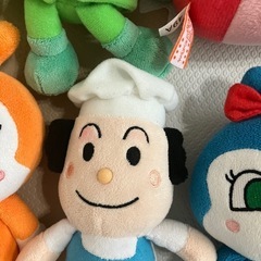 アンパンマンシリーズぬいぐるみの画像