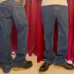 希少　ビンテージ ヴィンテージ vintage　Levis 517-0216 made in USA リーバイス ブーツカット ワンウォッシュ モデル　 赤文字 ギャラ入りの画像