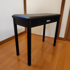 ☆ ピアノ 椅子 チェア YAMAHA ヤマハ 黒 電子ピアノ 黒 の画像