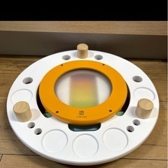 【美品】アイムトイ　知育楽器　エデュテ　メロディゴーラウンド　パステルの画像