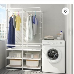 【中古美品】IKEA購入ハンガークローゼット【定価17000】の画像