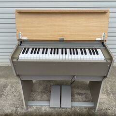【那須町役場】島田楽器製作所　教育用オルガン　デスクオルガン　足...