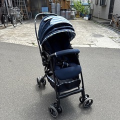 アップリカラクーナAC マリンボーダーストライプ 折りたたみ