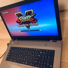 ゲーミングPC DIGINNOS  GTX 950M搭載 Core i7/8GB/SSD128GB/Win11/Officeの画像