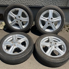 お話中　　　　
バリ山　軽自動車用　夏タイヤホイールセット