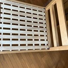 無印良品　シングルベッドの画像