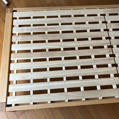 無印良品　シングルベッドの画像