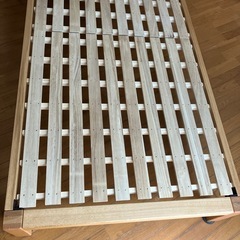無印良品　シングルベッドの画像