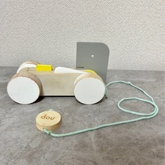 dou？/おしゃれトイ/引き車/プルトイ/赤ちゃんおもちゃ/ベビートイの画像