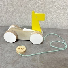 dou？/おしゃれトイ/引き車/プルトイ/赤ちゃんおもちゃ/ベビートイの画像