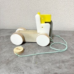 dou？/おしゃれトイ/引き車/プルトイ/赤ちゃんおもちゃ/ベビートイの画像