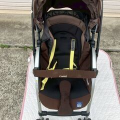 コンビ★airweave★ネムリエオート4キャス★トパーズグレー★UE-720★茶色の画像