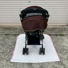 コンビ★airweave★ネムリエオート4キャス★トパーズグレー★UE-720★茶色の画像
