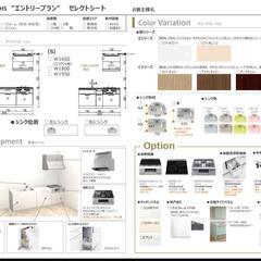 【新品】(トクラス)システムキッチン エントリープランの画像