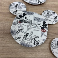 ミッキーマウス　大1小9お皿セットの画像