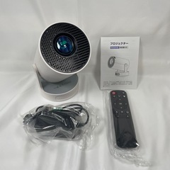 プロジェクター 家庭用 小型 Android TV搭載 短距離投影の画像