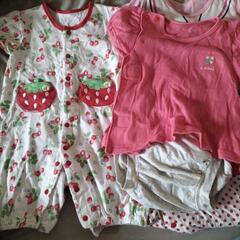 夏服60-70女の子　５枚の画像