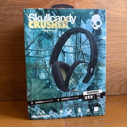 新品スカルキャンディ　ヘッドホン