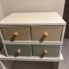 ニトリ　小物入れ×2台