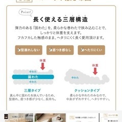【美品】布団セット 日本製 シングル ごろ寝布団セット 3点セット 洗える 収納ケース 防ダニ 綿100%の画像