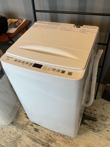2025年最新モデルHisense全自動洗濯機5.5kgHW-55E4W
