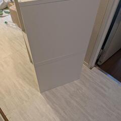 無料　KEYUKAで購入白いカラーボックス2個セット の画像