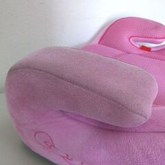 ジュニアシート HELLO KITTY 体重15～36kg 3点式シートベルト ブースター ピンク 車 カー用品☆ 札幌市 北区 屯田 の画像