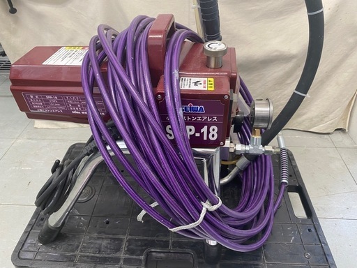 SEIWA  SPP-18 小型ピストンエアレス