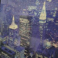 パズル完成品　額付きの画像